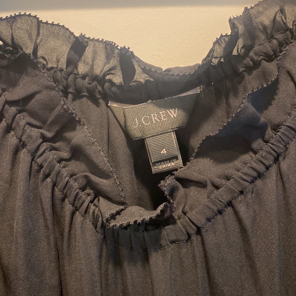 JCrew Off Shoulder Ruffle Top, Size 4 - Picture 2 of 3
